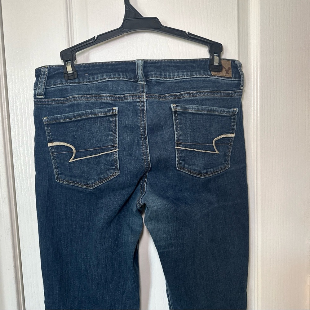 American Eagle Women’s Jeans Size 8 Regular Color Blue - Picture 8 of 12